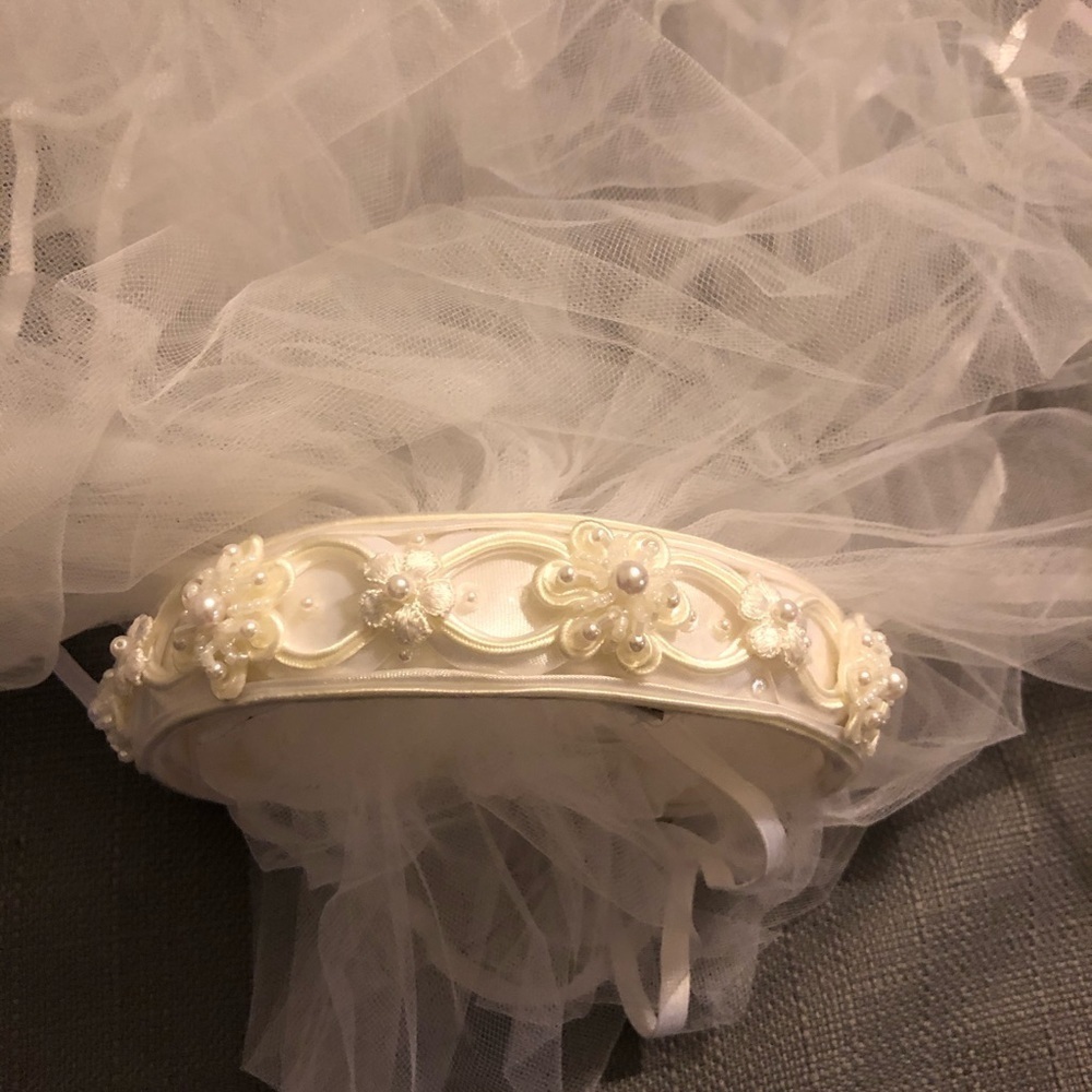 Wedding vail headband